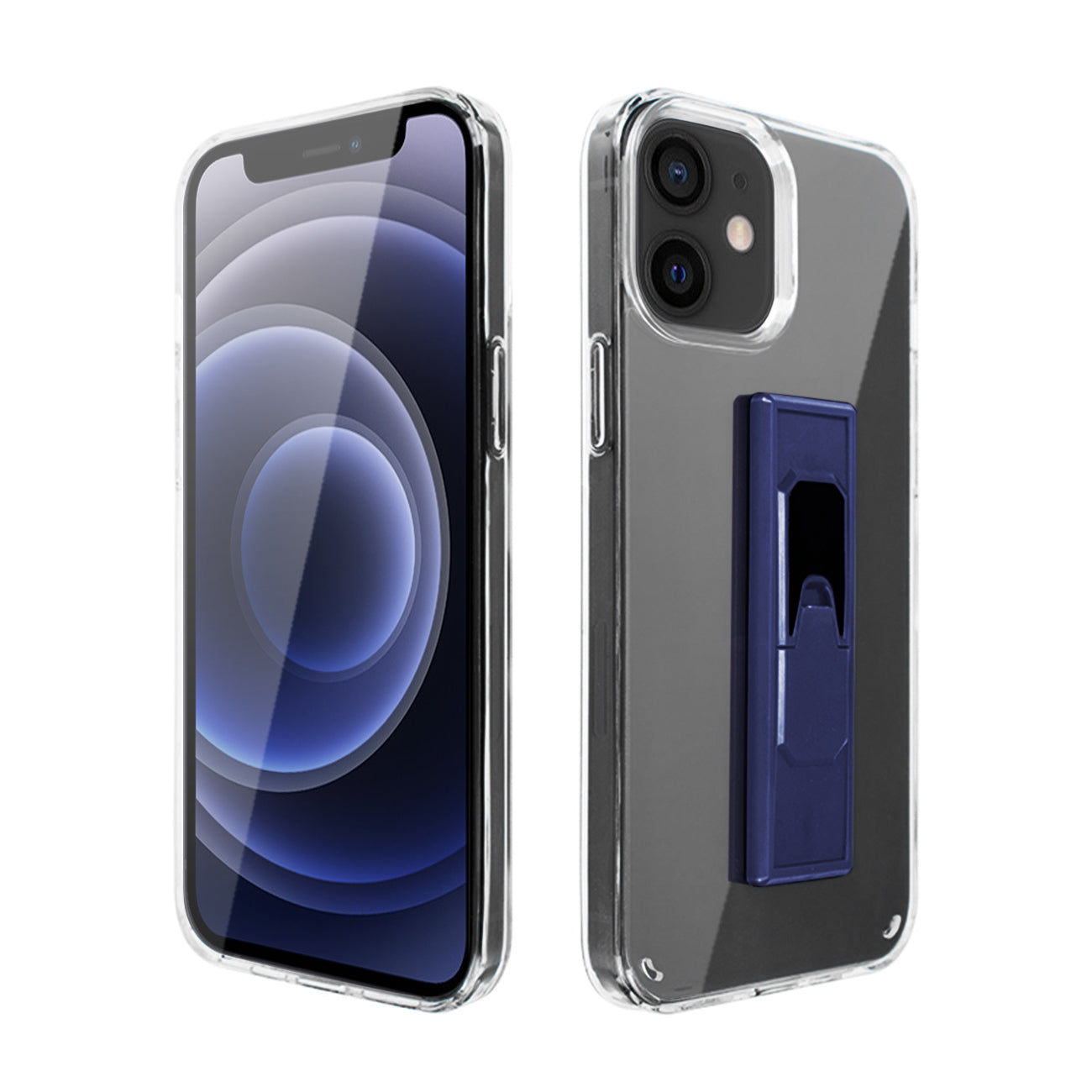 TPU Bumper Shockproof Case With Embedded Coil APPLE IPHONE 12 MINI In Navy